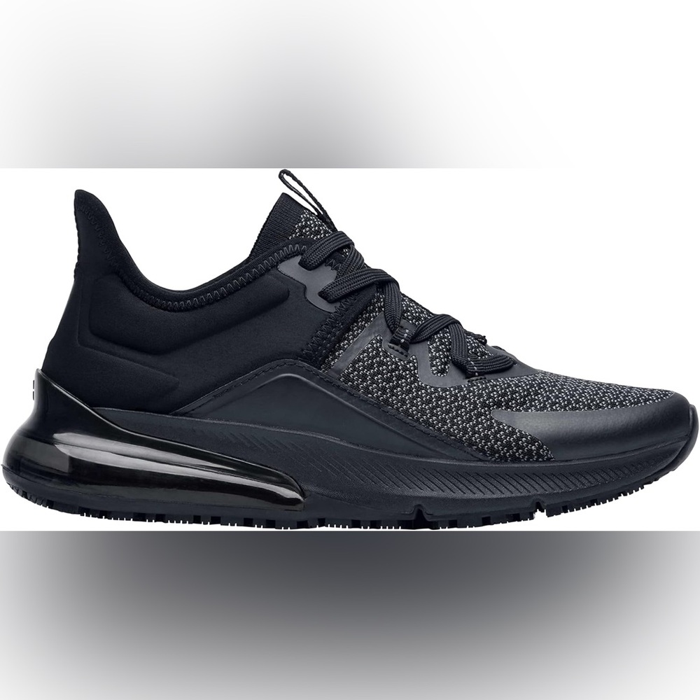 Shoes for Crews Gia Slip Resistant Work Shoes Black 8.5